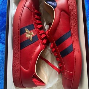 Red Gucci Aces